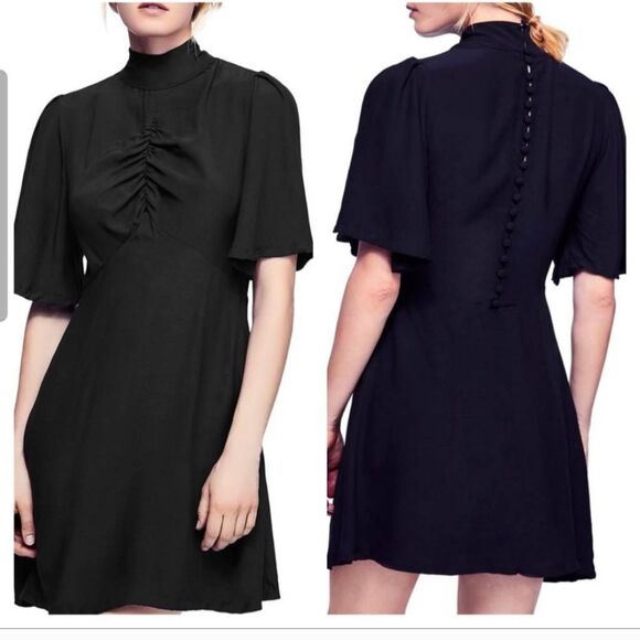 Free People Be My Baby Mini Dress - Picture 1 of 10